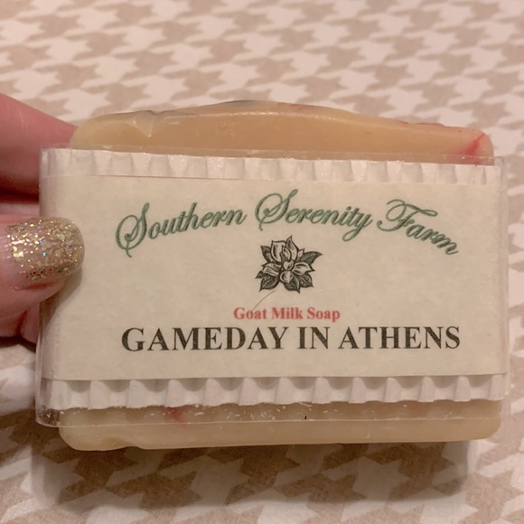 NWT. Southern Serenity Farms goat milk soap. Scent: Gameday in Athens. - Picture 1 of 3